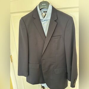 BOSS Men's Navy Blue Suit